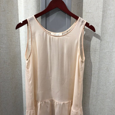 The Great. Pink Peplum Top