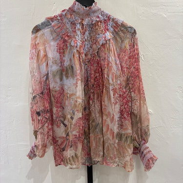 Zimmermann Floral Print Blouse