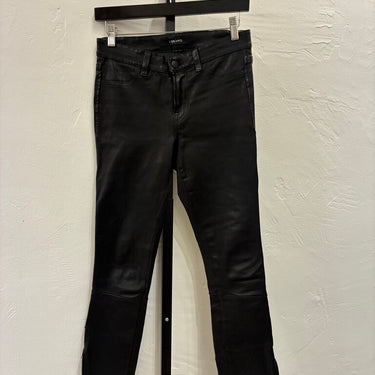 J. Brand Black Genuine Leather Pants