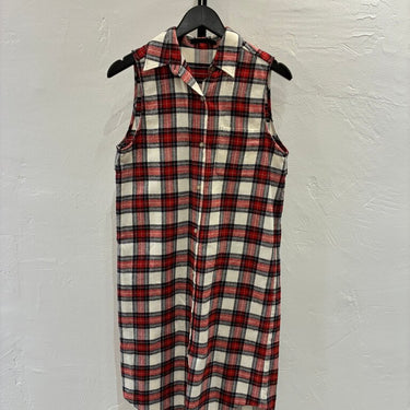 Jenni Kayne Sleeveless Plaid Dress