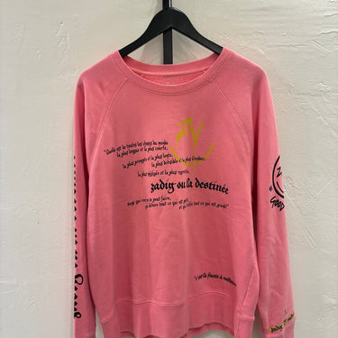 Zadig & Voltaire Pink Graphic Sweatshirt