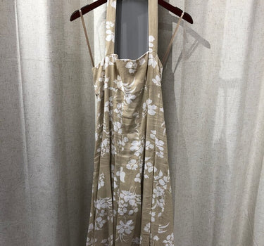 Veronica Beard Floral Halter Dress