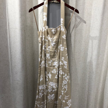 Veronica Beard Floral Halter Dress