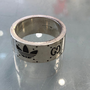 Gucci x Adidas GG Silver Ring