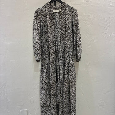 The Great. Floral Long Sleeve Dress