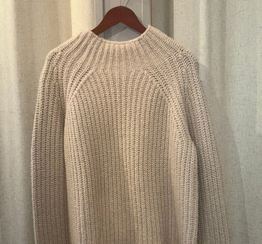 Cream Knit Sweater (Theory)
