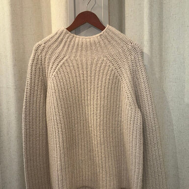 Cream Knit Sweater (Theory)