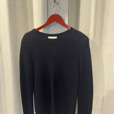 Sandro Waffle Knit Sweater