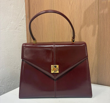 Yves Saint Laurent Vintage Burgundy Handbag