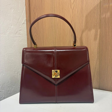 Yves Saint Laurent Vintage Burgundy Handbag