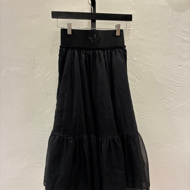 Adidas Black Tiered Skirt