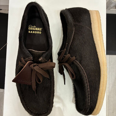 Sandro x Clarks Fur Loafers Size 42
