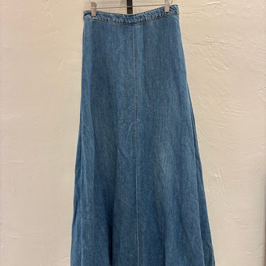 Nili Lotan Astrid Denim Maxi Skirt