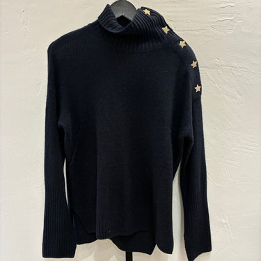 Zadig & Voltaire Knit Sweater with Star Detail