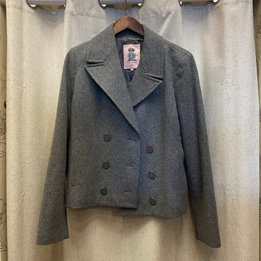 Juicy Couture Grey Wool Blend Jacket