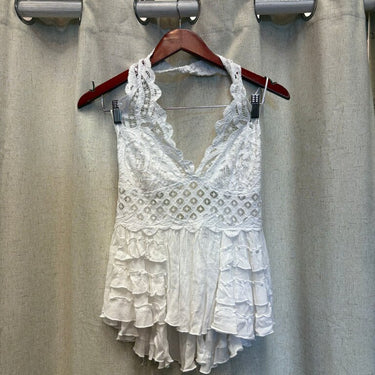 Free People Intimately White Lace Top