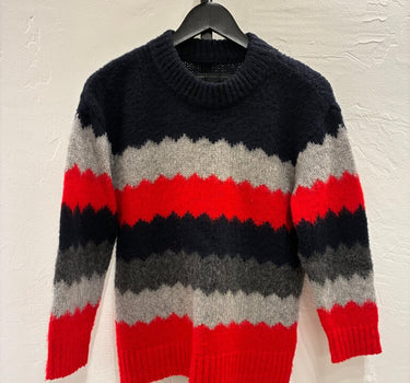 Marc by Marc Jacob’s Red and Navy Striped Sweater