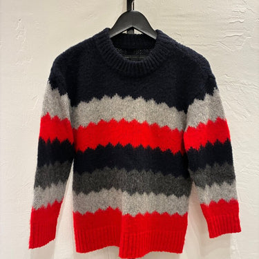 Marc by Marc Jacob’s Red and Navy Striped Sweater