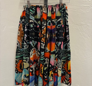 Camilla Butterfly Print Skirt