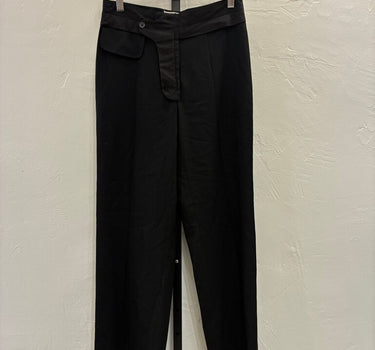 Maison Margiela Wool Blend Low Rise Slacks