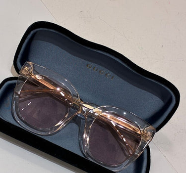 Gucci Pink Tinted Sunglasses