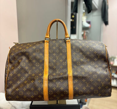 Louis Vuitton Keepall 55 Vintage Travel Bag