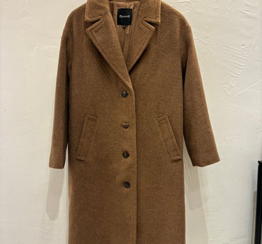 Madewell Alonzo Alpaca-Wool Blend Coat