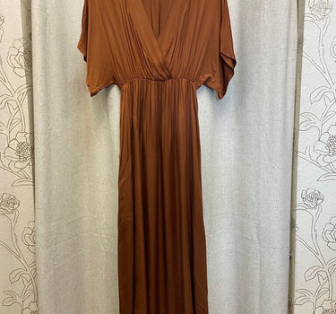 Meo Meli Women's Brown Maxi Dress