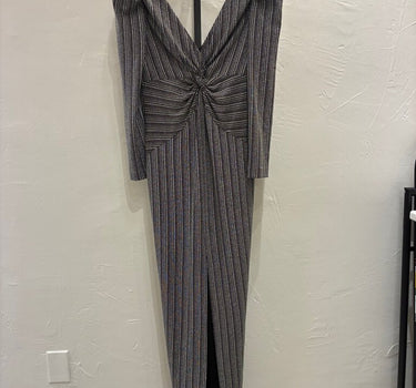 Rachel Zoe Striped Evening Dress