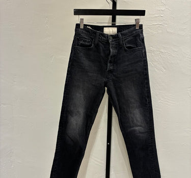 Mother Black High-Waisted Jeans