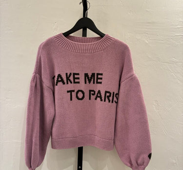 Maeve Knit Sweater with Graphic Print