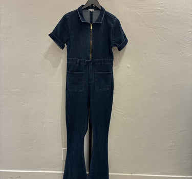 We Wore What Denim Jumpsuit