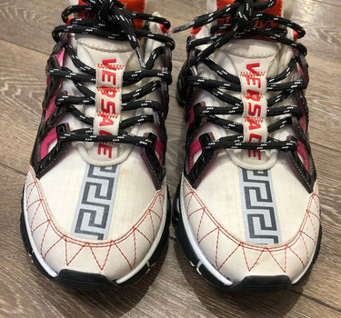 Versace Mixed Media Sneakers