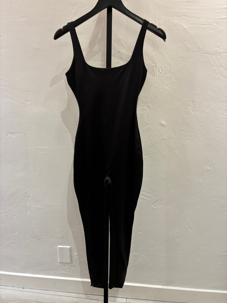 Skims NWT Black Sleeveless Jumpsuit