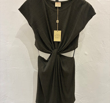 Torn by Ronny Kobo Knotted Dress