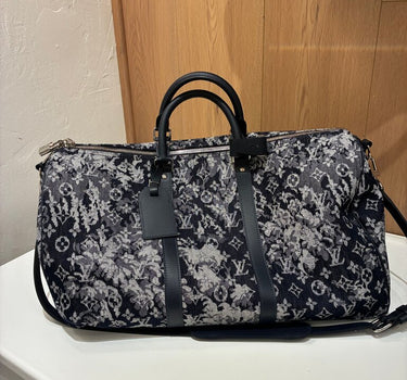 Louis Vuitton Monogram Tapestry Keepall 50