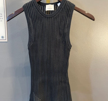 Burberry Ribbed Sleeveless Top