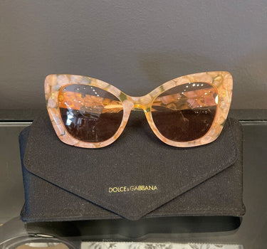 Dolce & Gabbana Cat Eye Sunglasses With Case