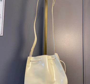 Salvatore Ferragamo Cream Bucket Bag