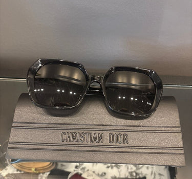 Christian Dior Oversized Sunglasses With Case