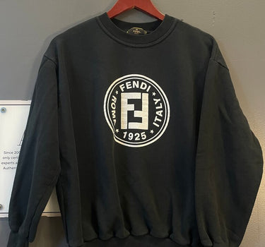 Fendi Black Logo Sweatshirt