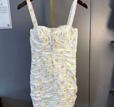 Floral Ruched Slip NWT