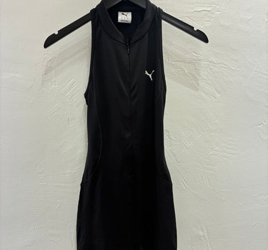 Puma Women's Black Sleeveless Romper