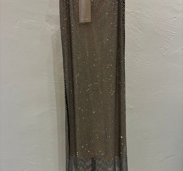 Meshki Metallic Rhinestone Detailed Skirt