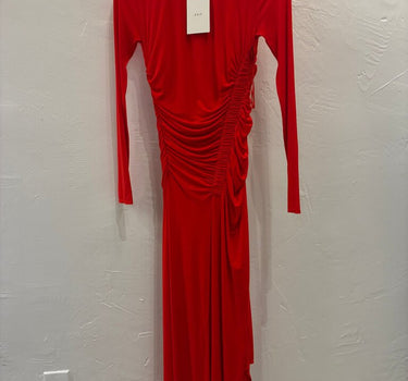 A.L.C. Red Long Sleeve Dress