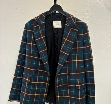 Wilfred Plaid Blazer