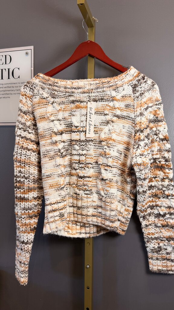 Multicolored Knit Sweater