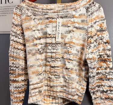 Multicolored Knit Sweater