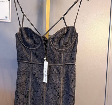NWT Black Lace Bodycon Dress