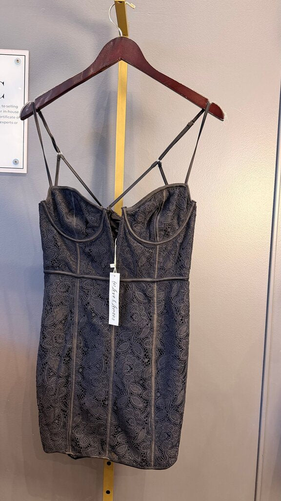 NWT Black Lace Bodycon Dress